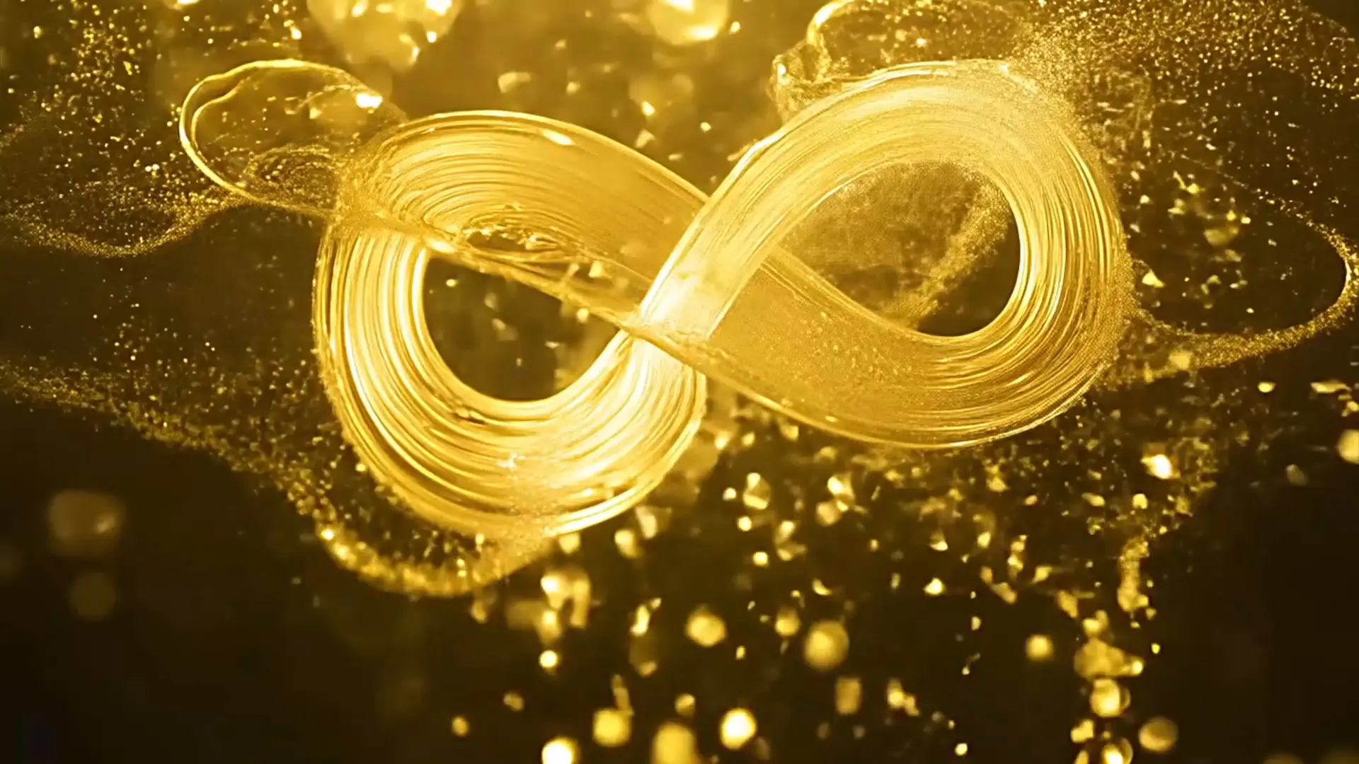 Gold Dust Elegant Motion Graphic Overlay